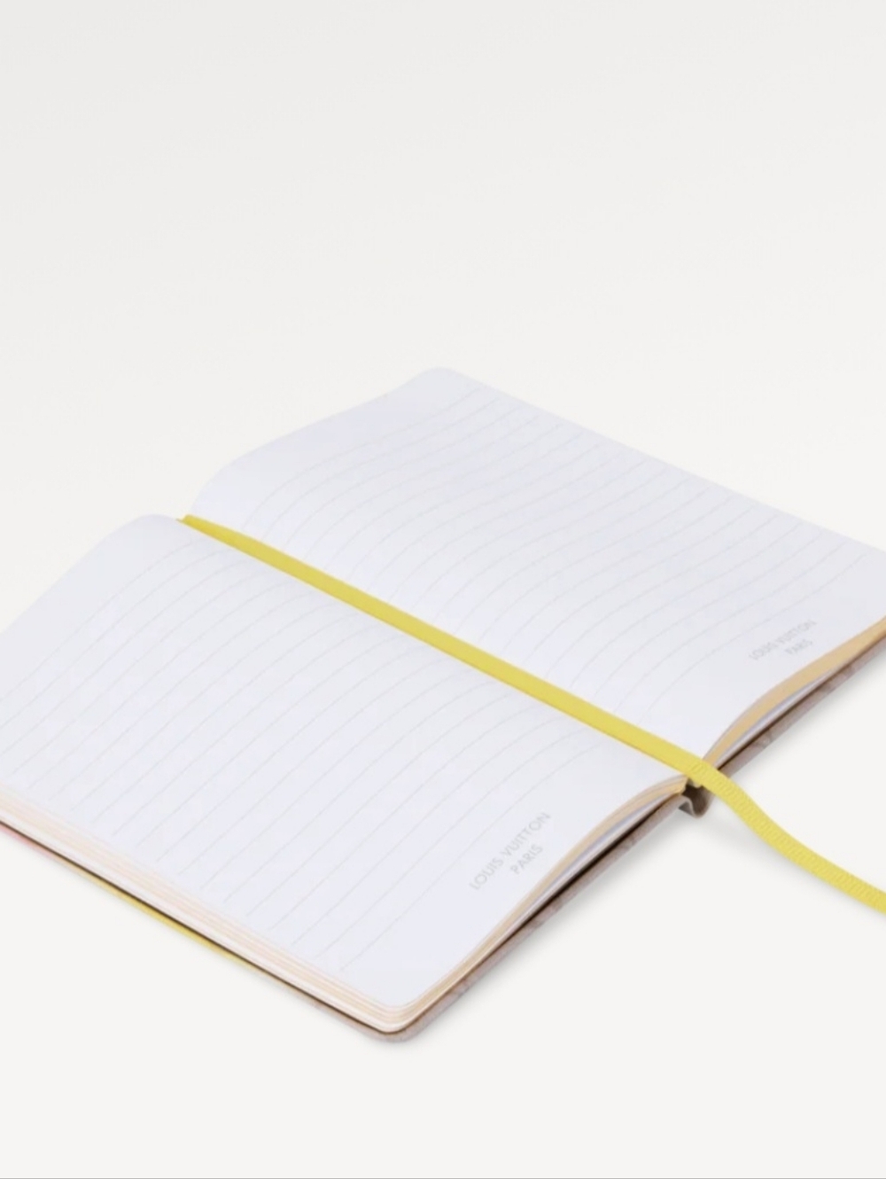Louis Vuitton Pastel PM Monogram Notebook Cover with Yellow Elastic - Picture 5 of 8
